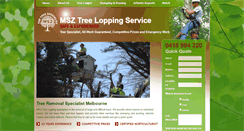 Desktop Screenshot of msztreelopper.com.au